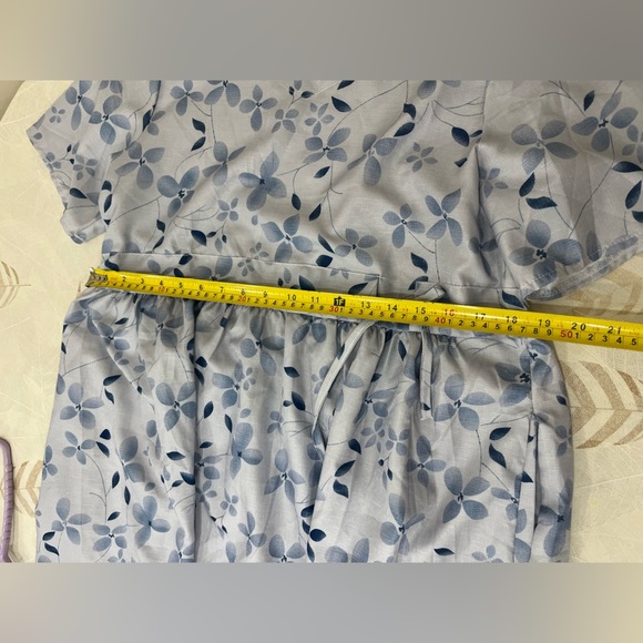 Floral Blue Dress - Picture 3 of 7